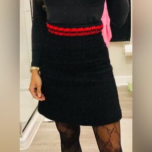 GUCCI Tweed Black Skit